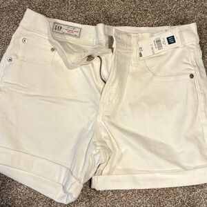 GAP Women's Bright White Jean Shorts 27 Petite